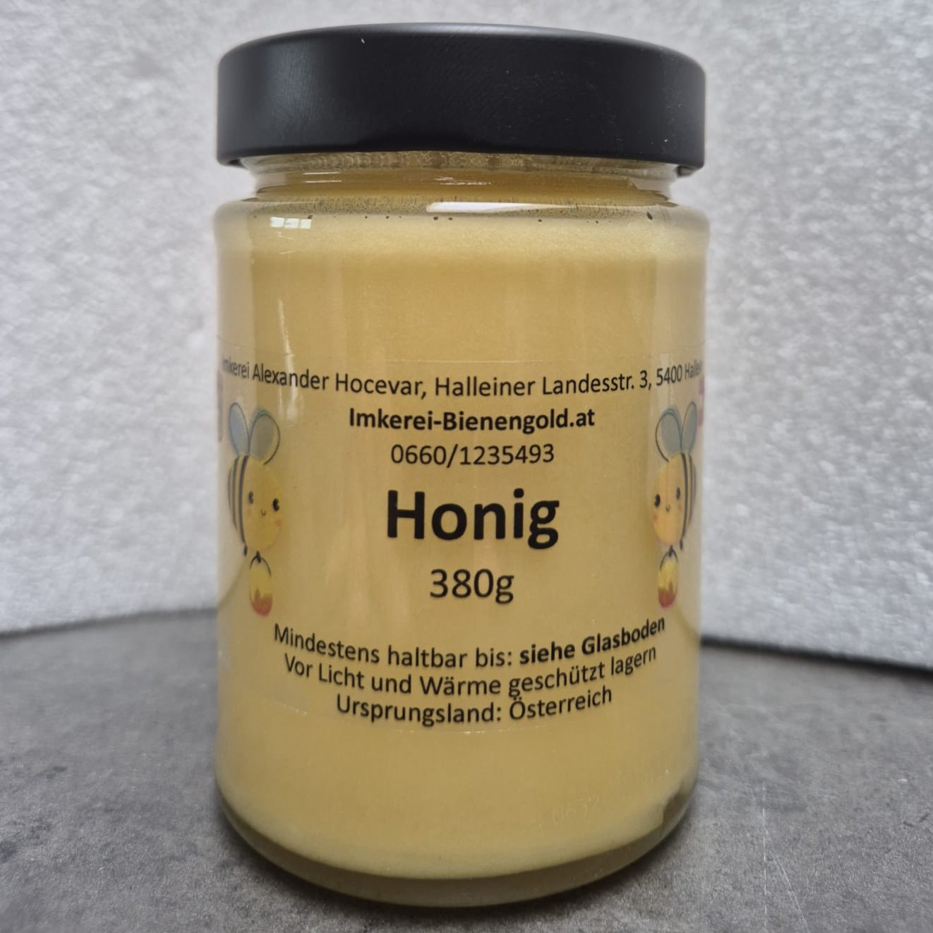 Blütenhonig cremig gerührt aus Hallein, 380g
